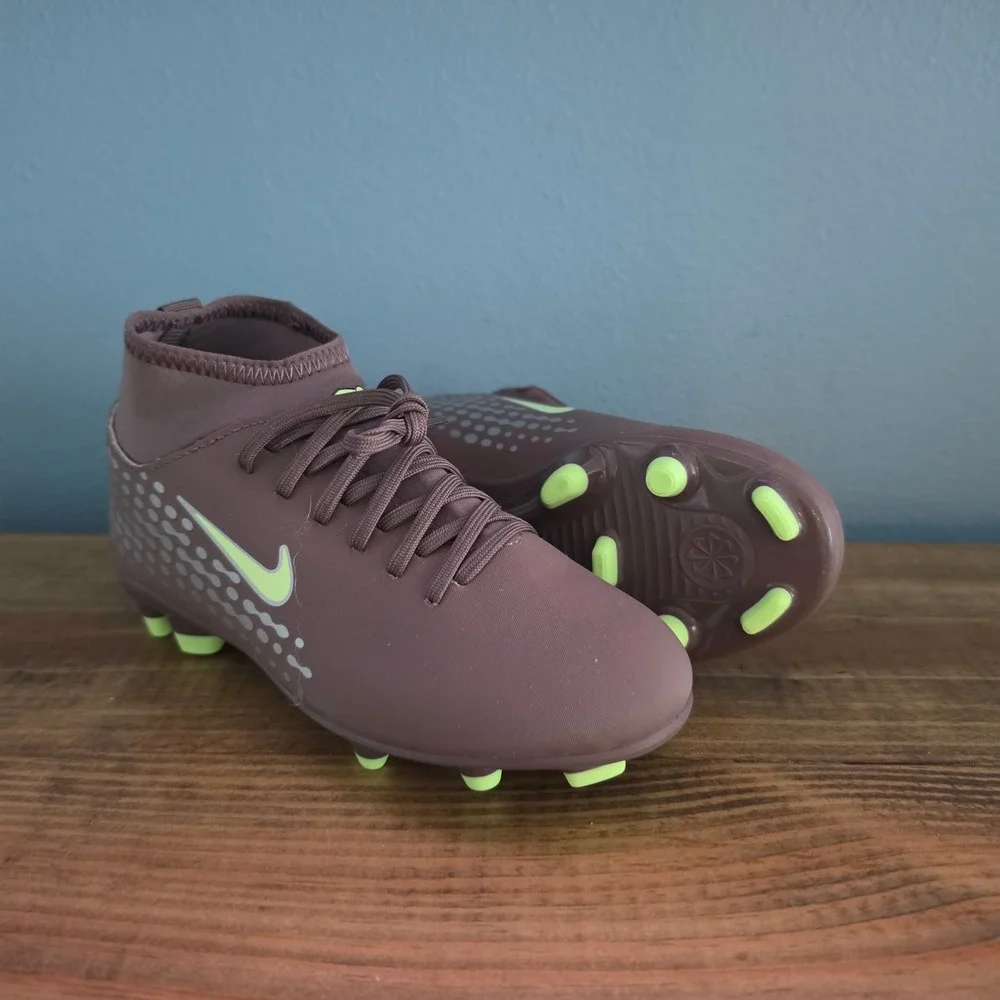 Nike Kids Jr Superfly 10 Club KM Soccer Cleats Plum Eclipse HF6283-200 Size 1Y